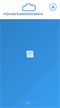 Mobile Screenshot of mijnsalarisadministratie.nl